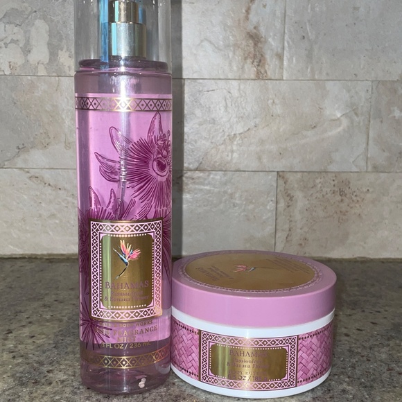 Bath Body Works Passionfruit & Banana Flower Body Butter & Fragrance Mist-NEW - Picture 2 of 7